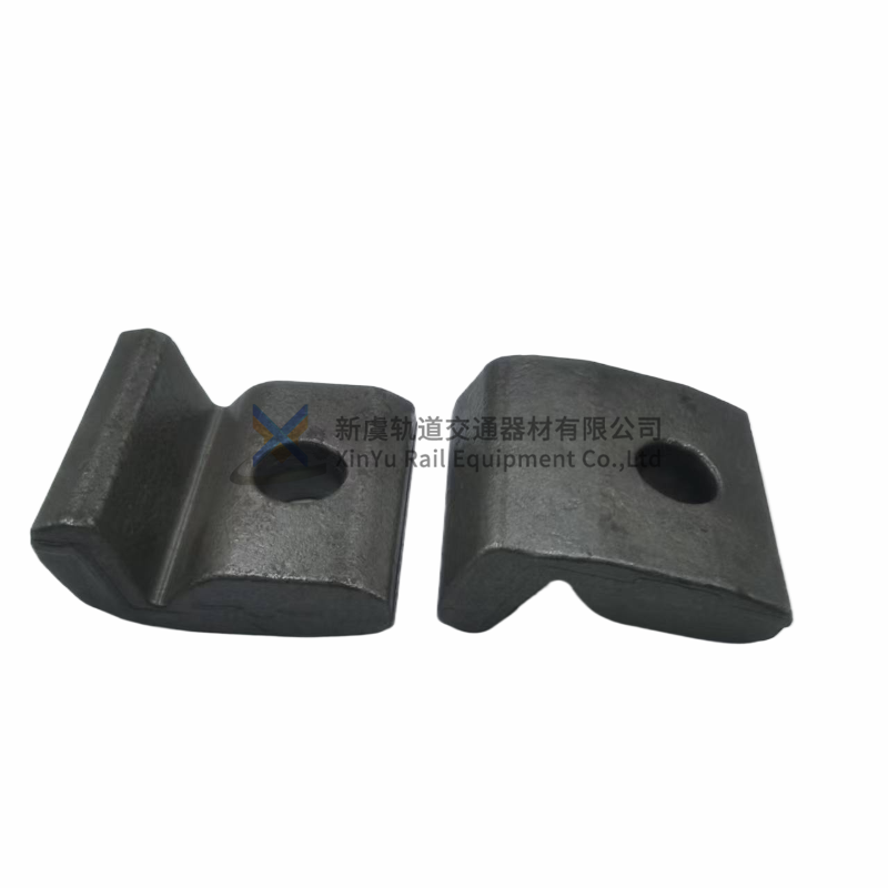 Steel rail pressure plate